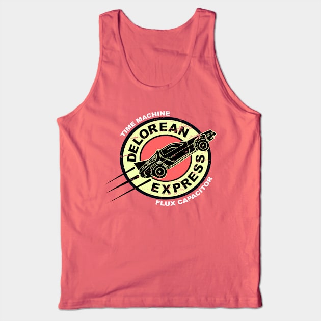 Delorean Express Tank Top by Melonseta